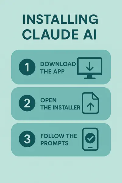 Claude AI installing in Desktop