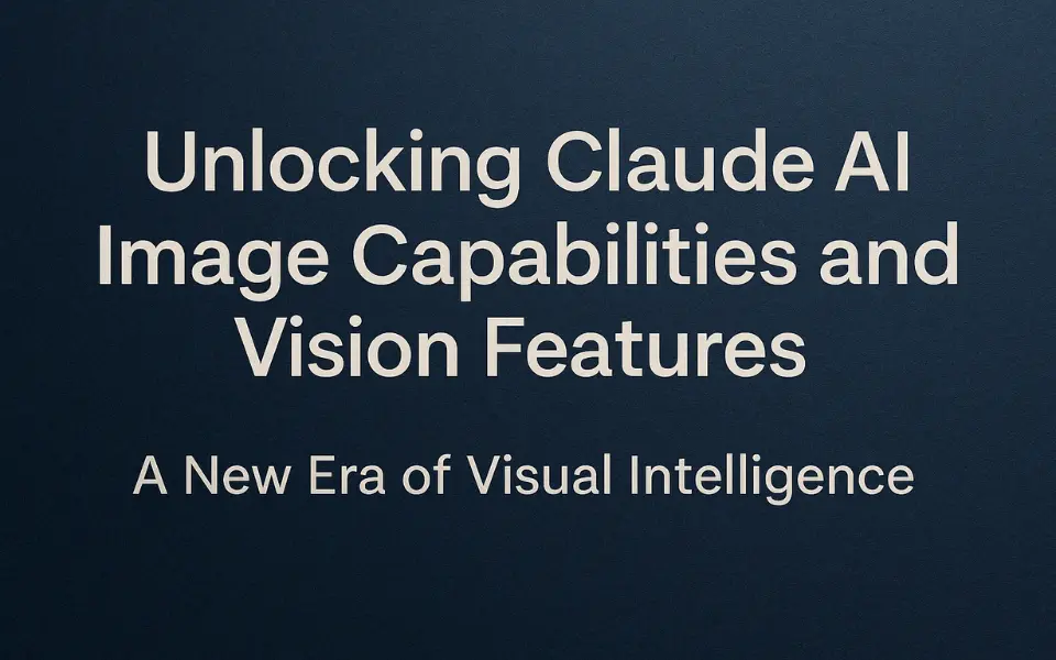 Claude AI Vision & Image - Complete Guide