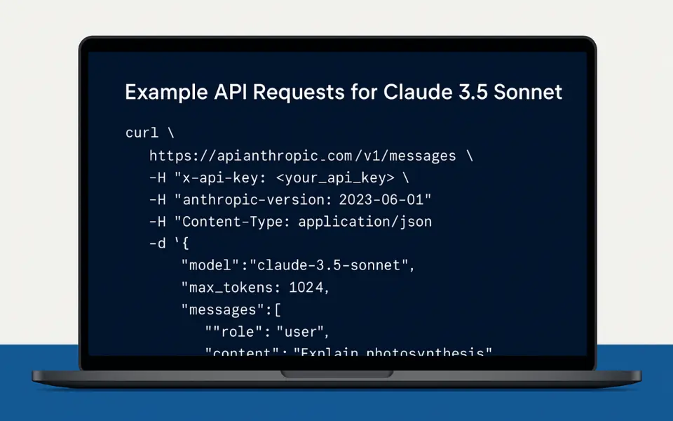 Claude API Key example