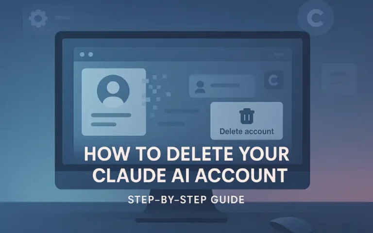 How to Delete Your Claude AI Account