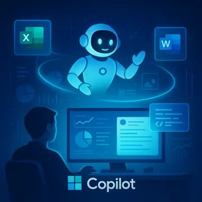 AI assistant integrated into Microsoft Office tools for productivity and content generation