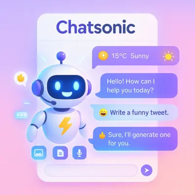 Conversational AI chatbot with real-time internet access and voice command support