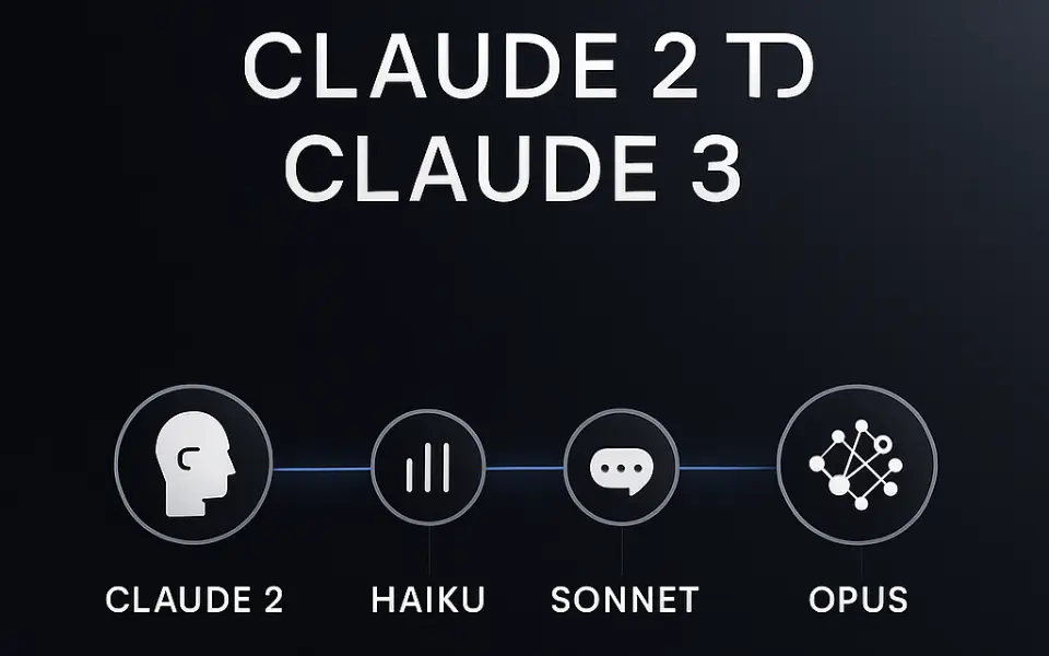 AI Evolution Timeline (Claude 2 to 3)