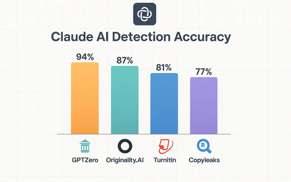 Claude AI Detection Accuracy chart