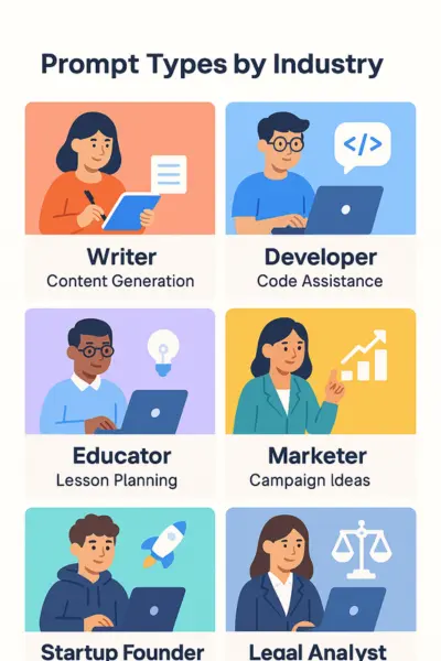 Industry-Wise Prompt Use Cases