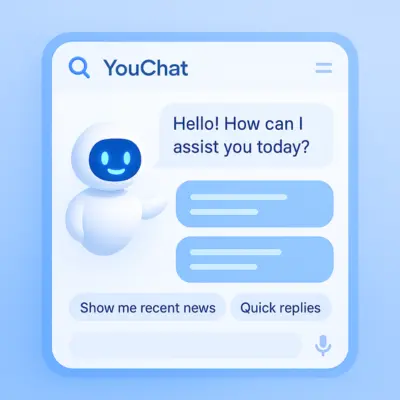 AI-powered search and chat tool integrated with a search engine for smart responses