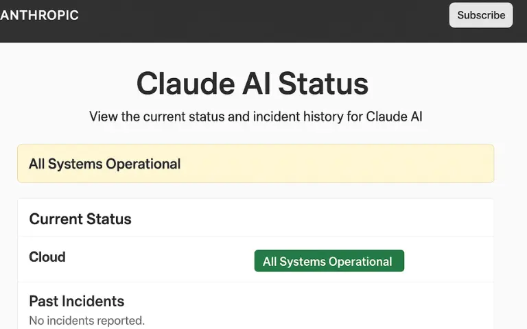 Claude AI is down check live
